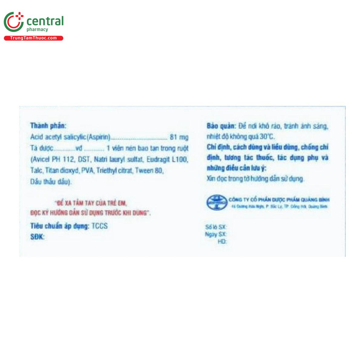 thuoc aspirin 81 quapharco 2 P6614 thuoc aspirin 81 quapharco 2 P6614