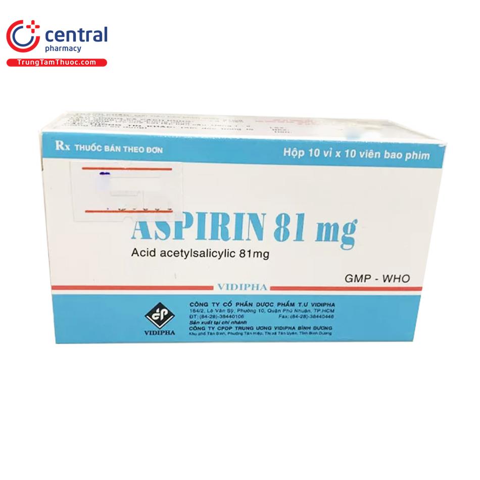 thuoc aspirin 81mg vidipha 4 G2851