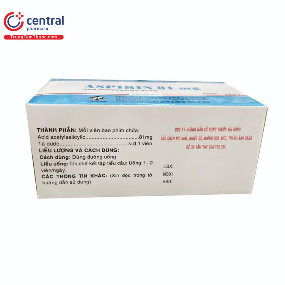 thuoc aspirin 81mg vidipha 6 C1883