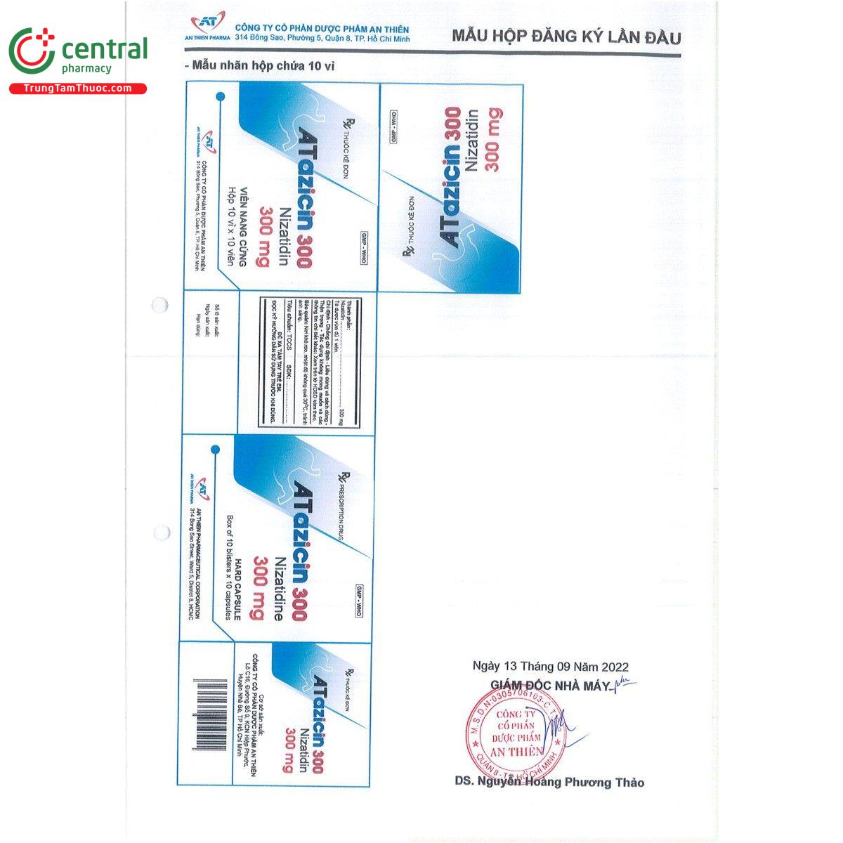 thuoc atazicin 300mg 5 H2043