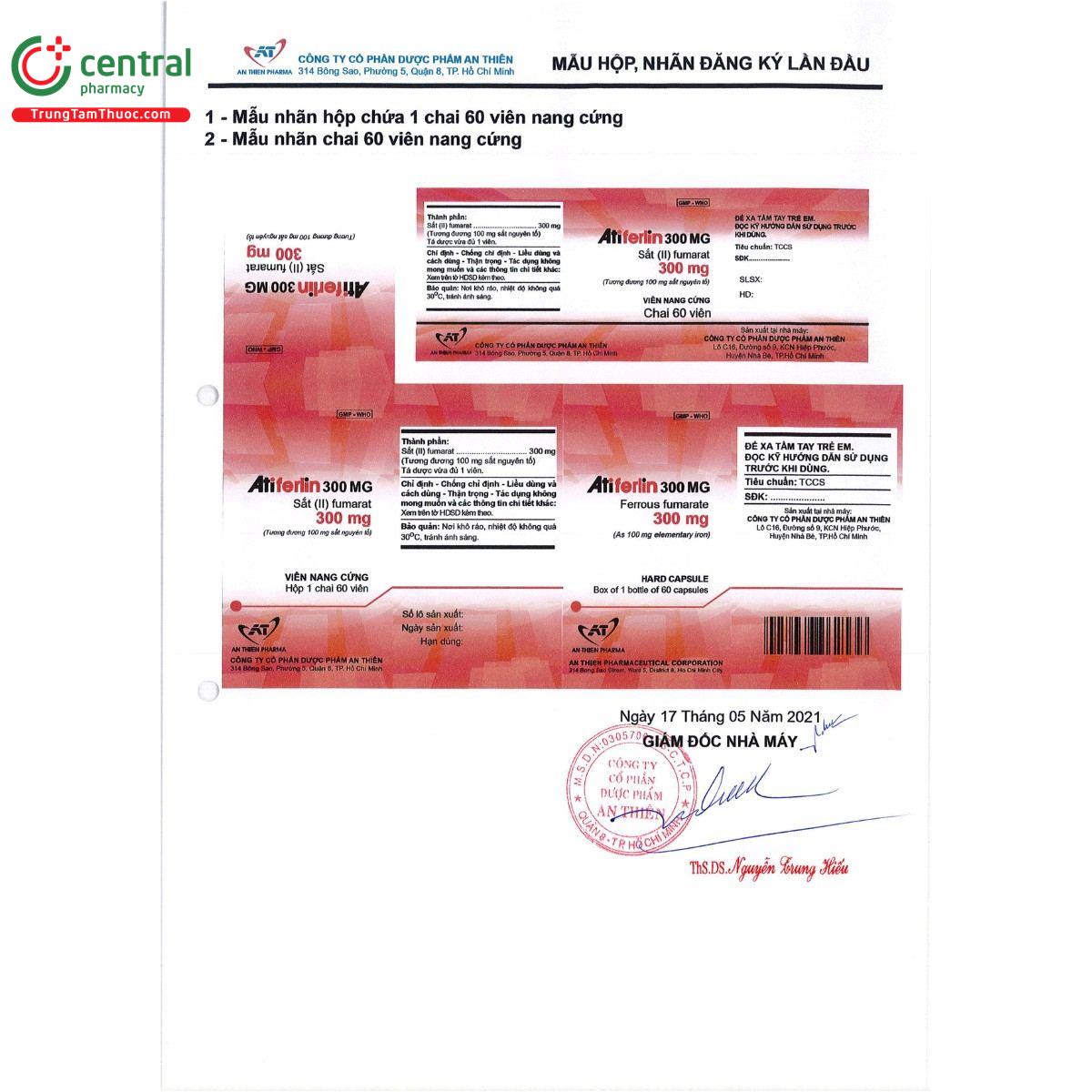 thuoc atiferlin 300mg 6 K4241 thuoc atiferlin 300mg 6 K4241