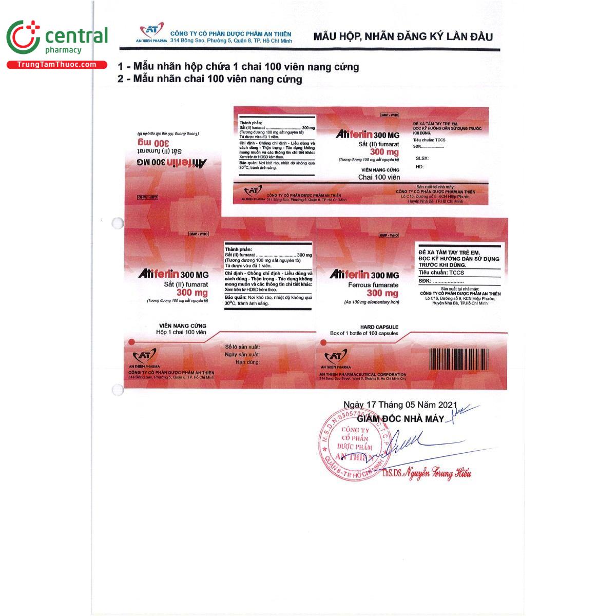 thuoc atiferlin 300mg 7 V8854 thuoc atiferlin 300mg 7 V8854