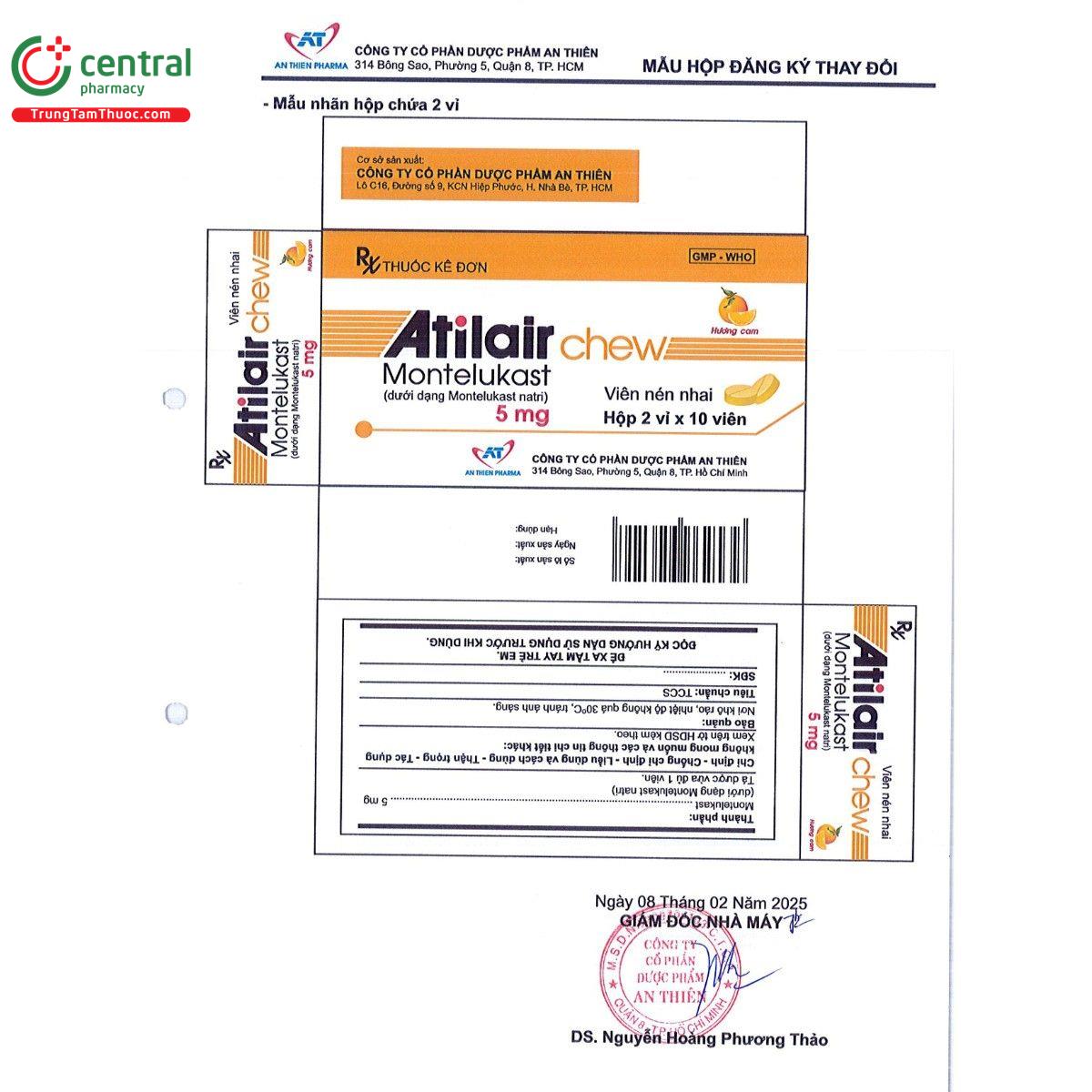 thuoc atilair chew 5mg 4 T8281