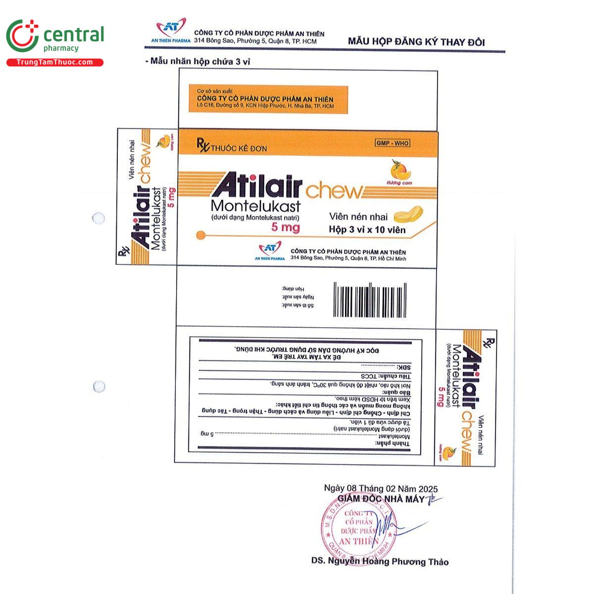 thuoc atilair chew 5mg 5 F2830