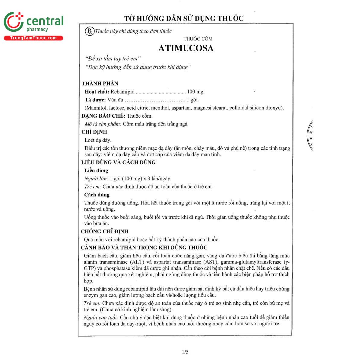 thuoc atimucosa 100mg 5 H3511