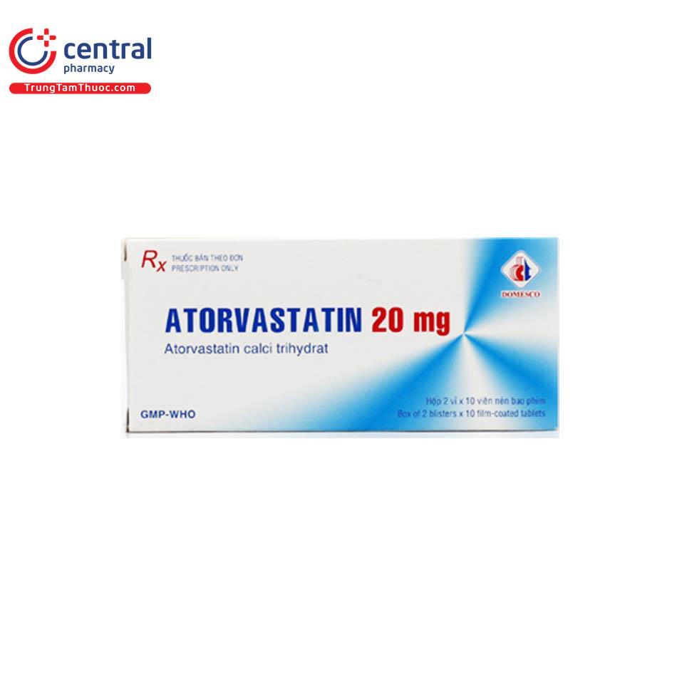 thuoc atorvastatin 20 mg dosmeco 6 G2607