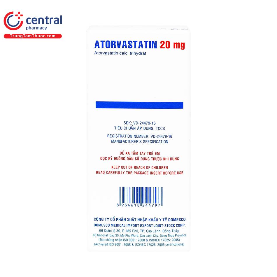 thuoc atorvastatin 20 mg dosmeco 7 D1124