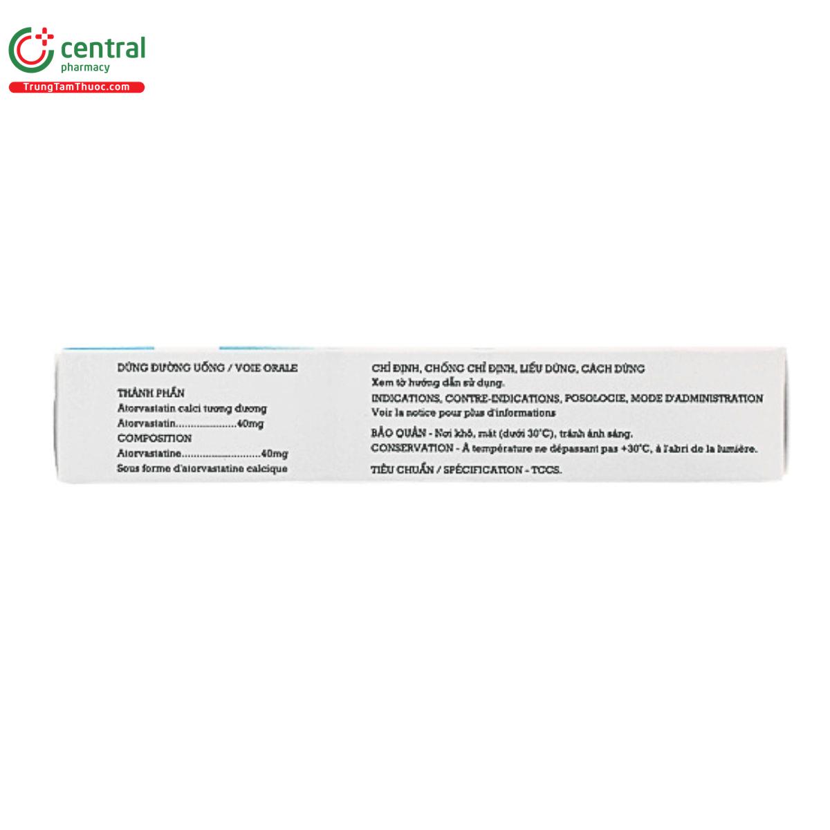 thuoc atorvastatine eg 40mg 3 K4525 thuoc atorvastatine eg 40mg 3 K4525