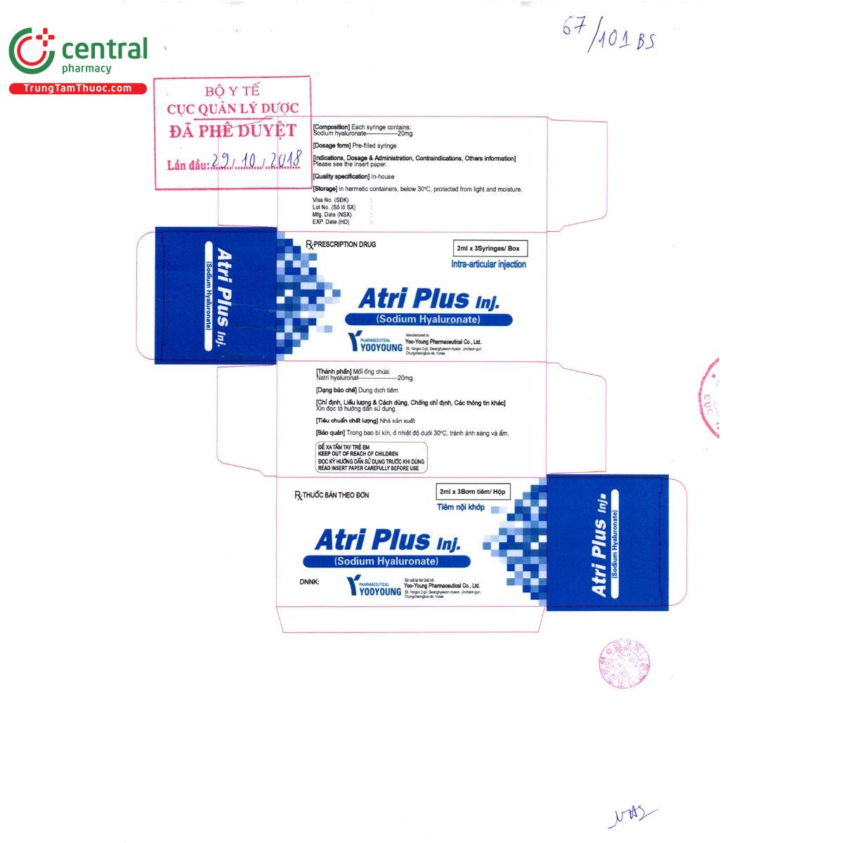 thuoc atri plus inj 20mg 2ml 3 B0867 thuoc atri plus inj 20mg 2ml 3 B0867
