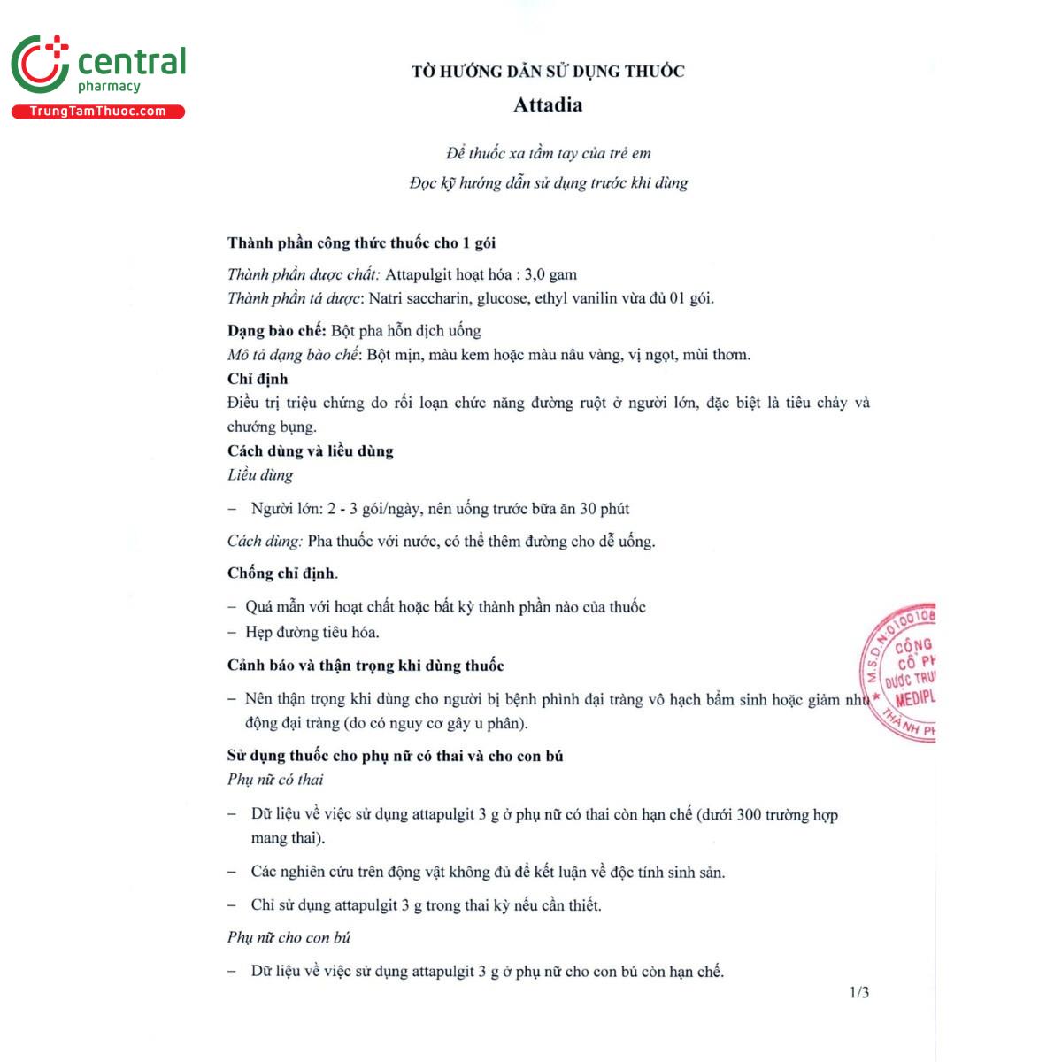 thuoc attadia 3g 3 C0010 thuoc attadia 3g 3 C0010