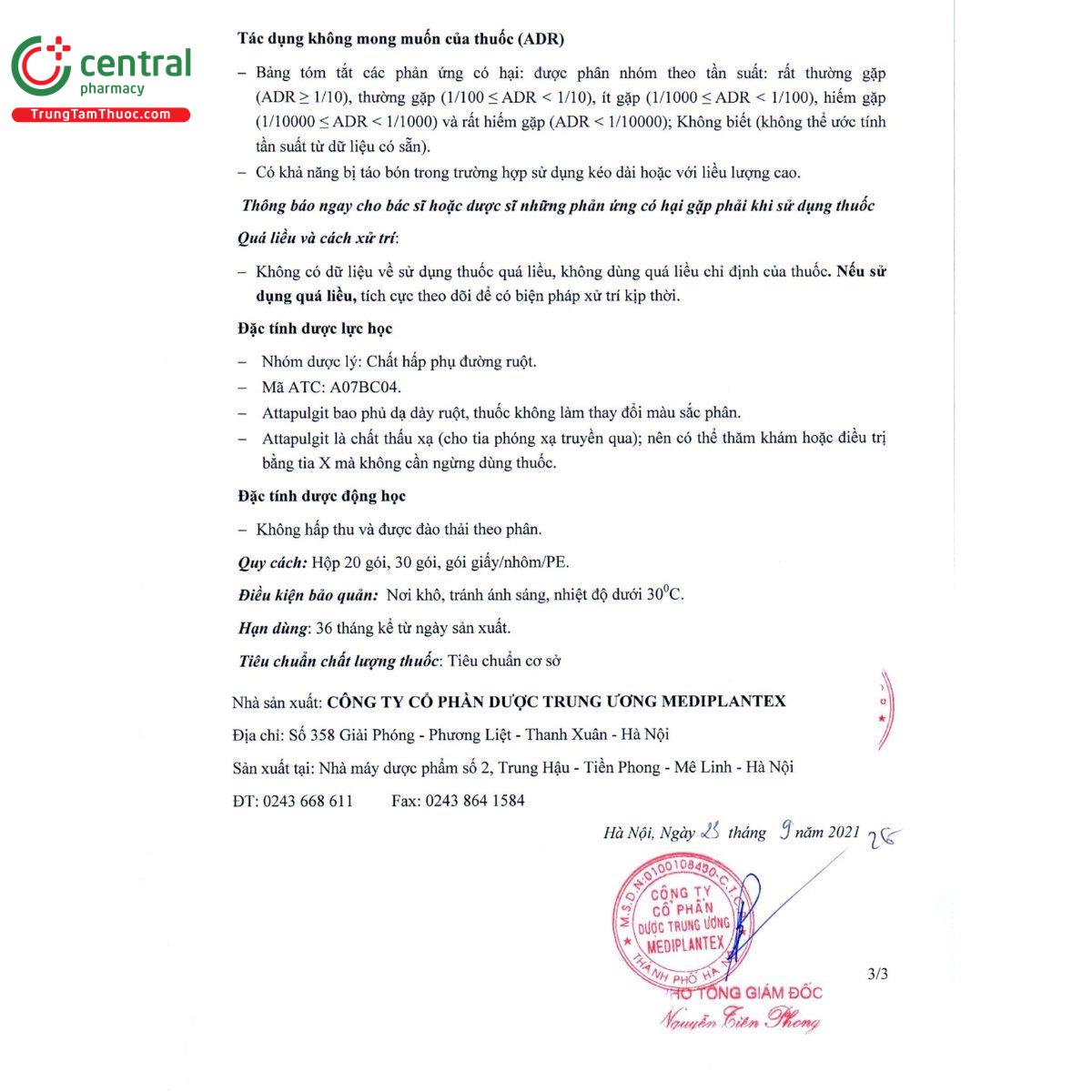 thuoc attadia 3g 5 B0107 thuoc attadia 3g 5 B0107