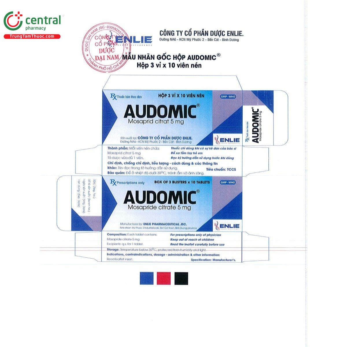 thuoc audomic 5mg 5 K4517