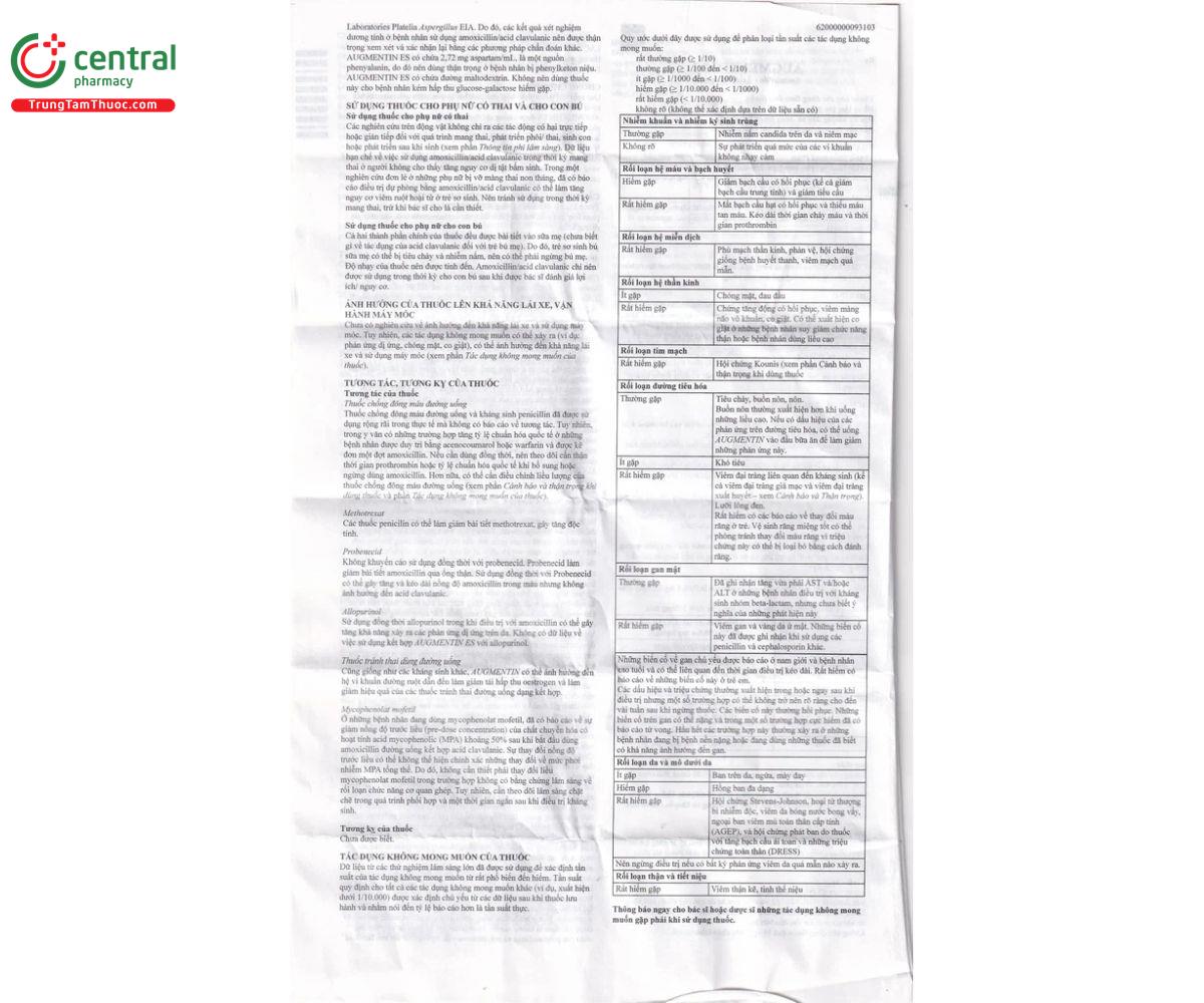 thuoc augmentin es 600mg 42 9mg 5ml gsk 9 R7718
