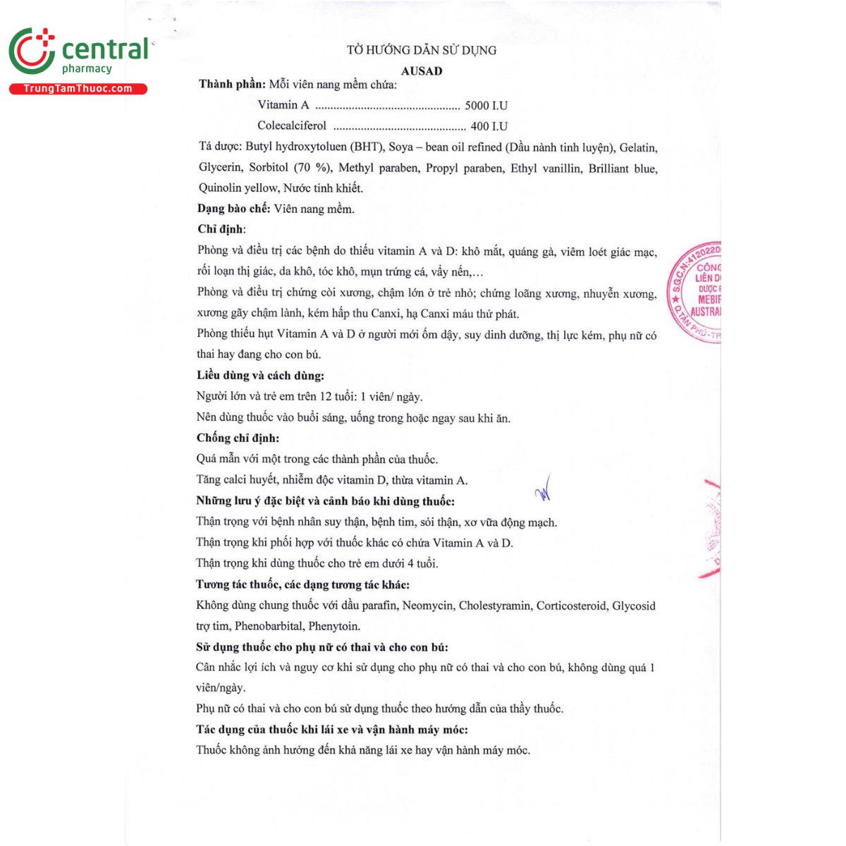 thuoc ausad 7 L4331 thuoc ausad 7 L4331