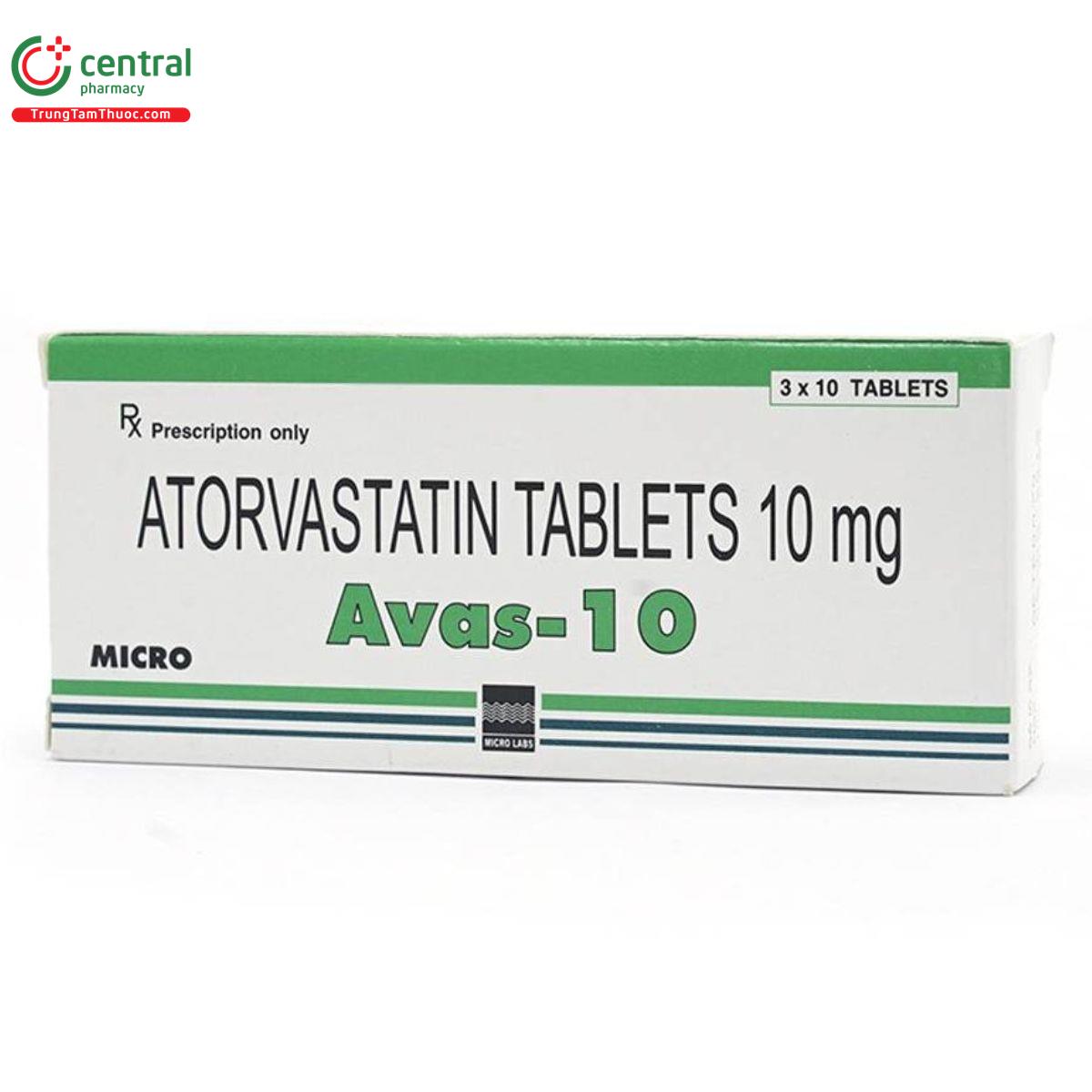 thuoc avas 10mg M4505