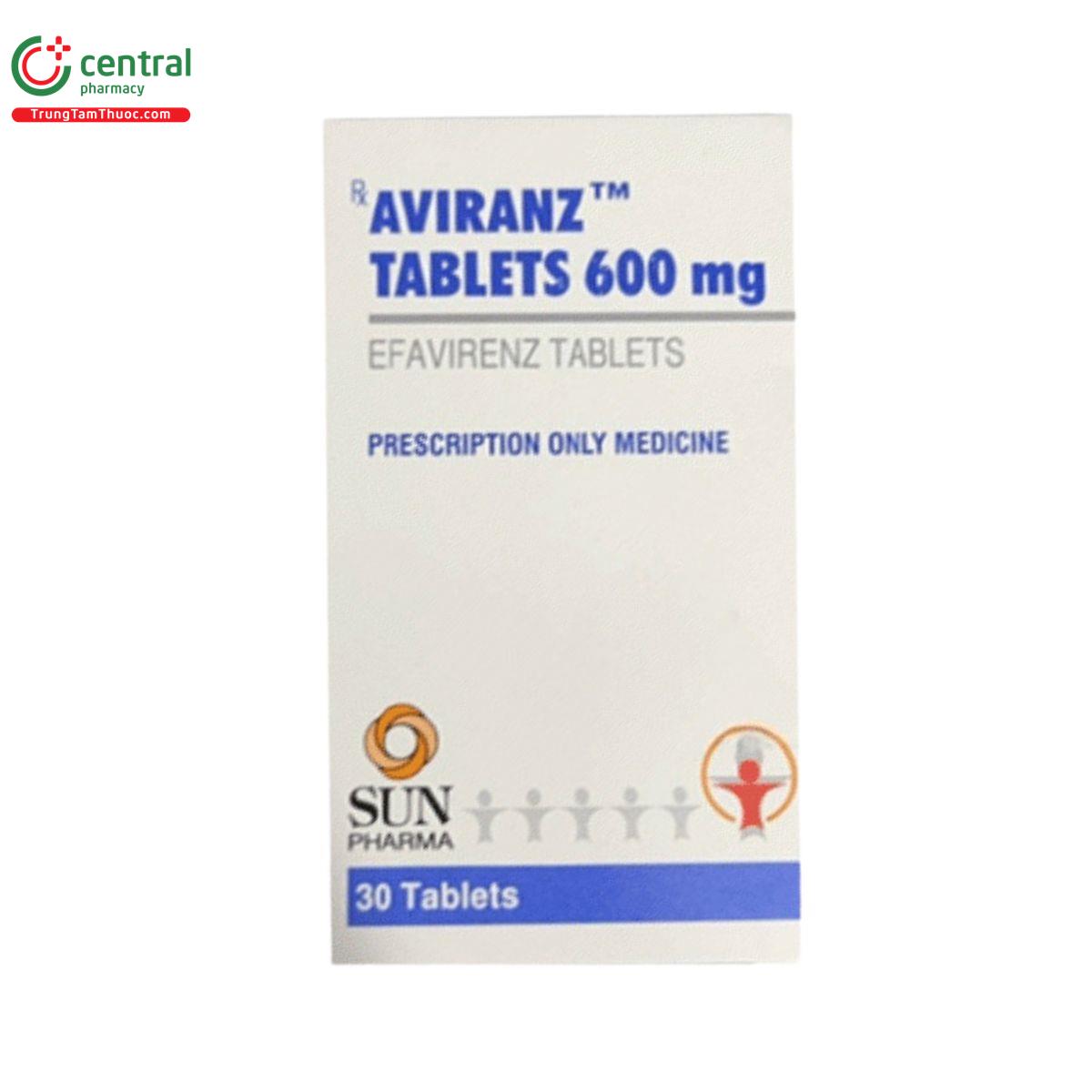 thuoc aviranz tablets 600mg sun pharma 1 J4777