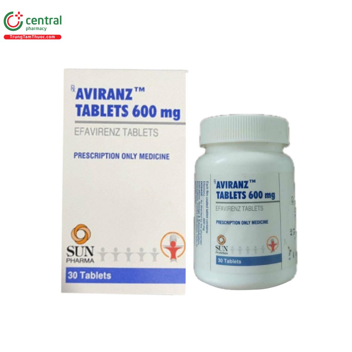 thuoc aviranz tablets 600mg sun pharma 2 K4445