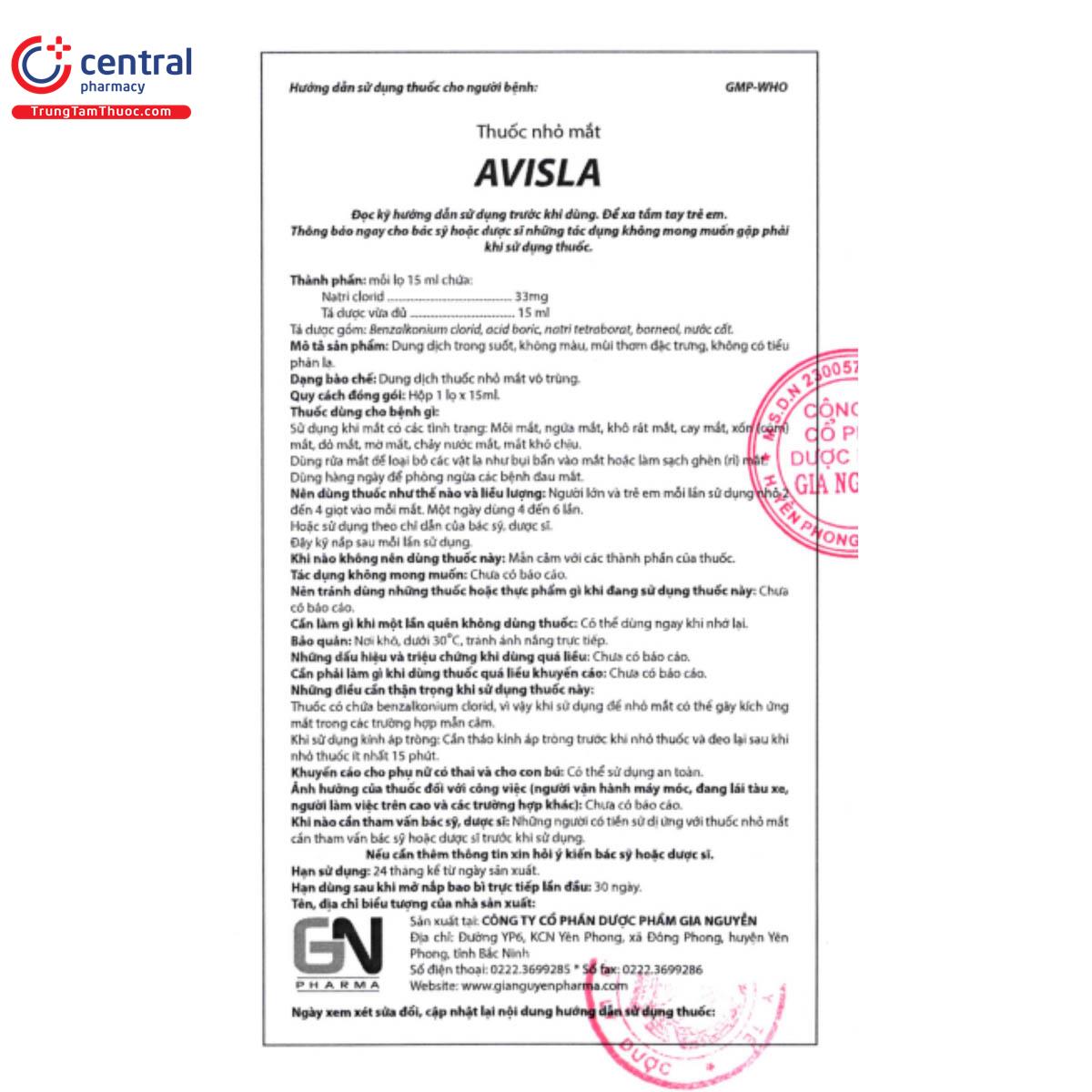 thuoc avisla 7 R7471