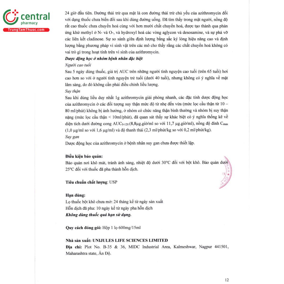 thuoc azikid 200mg 5ml unijules 16 E1882