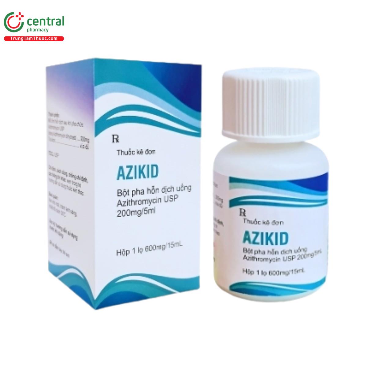 thuoc azikid 200mg 5ml unijules P6066