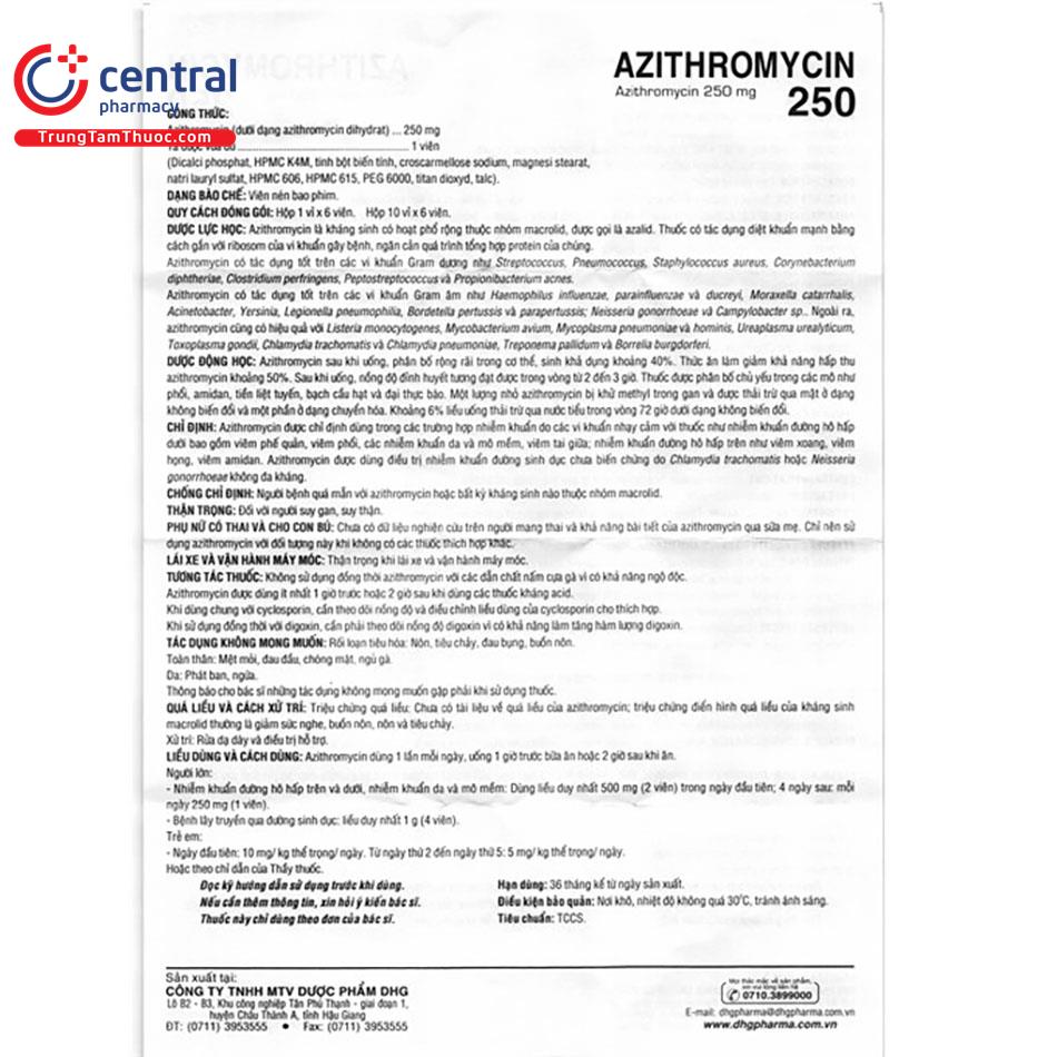 thuoc azithromycin 250mg dhg 11 J4134