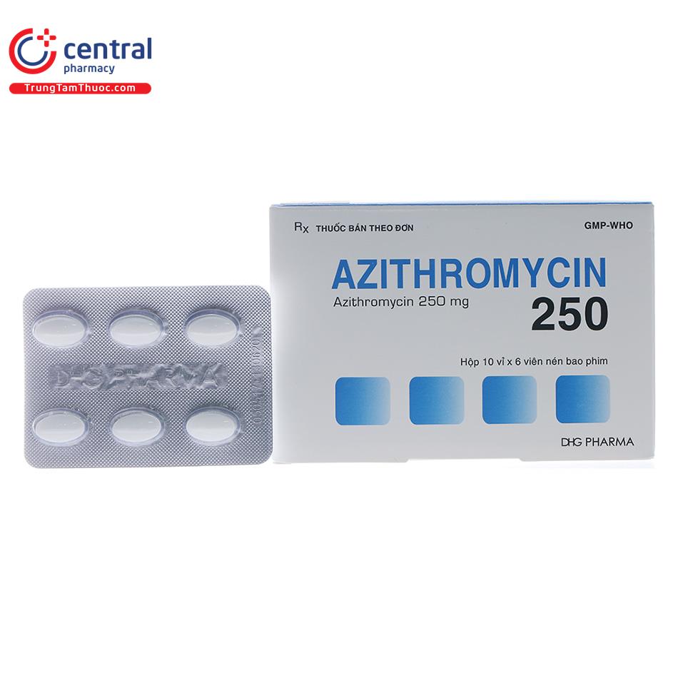 thuoc azithromycin 250mg dhg 3 P6225