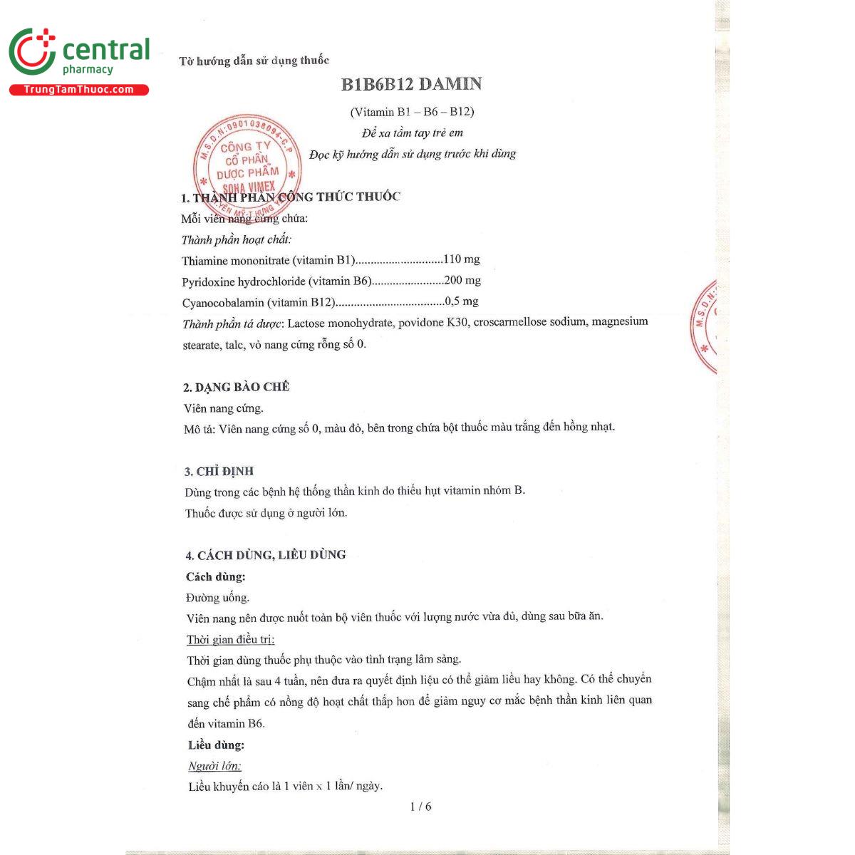 thuoc b1b6b12 damin 4 C0608