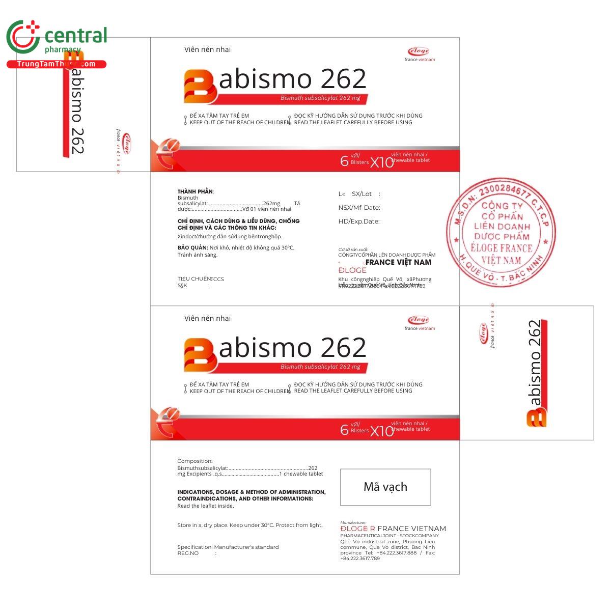 thuoc babismo 262mg 5 A0433