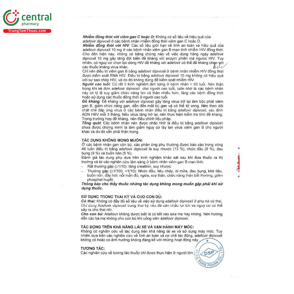 thuoc banfovir unfilm coated tablet 8 A0733 thuoc banfovir unfilm coated tablet 8 A0733