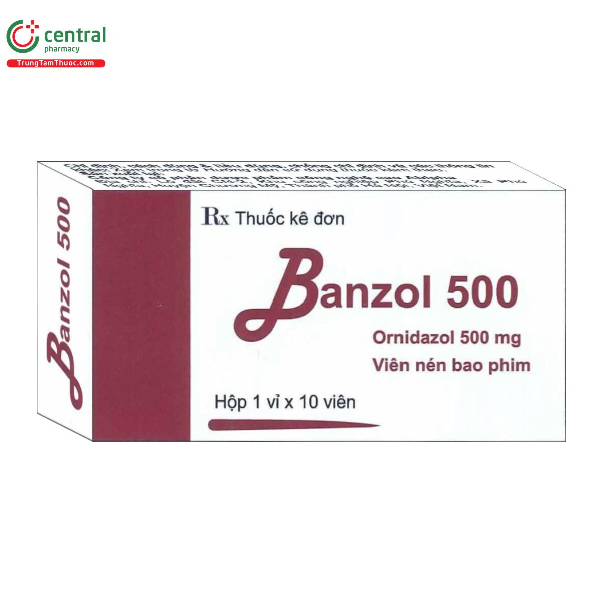 thuoc banzol 500mg T8140