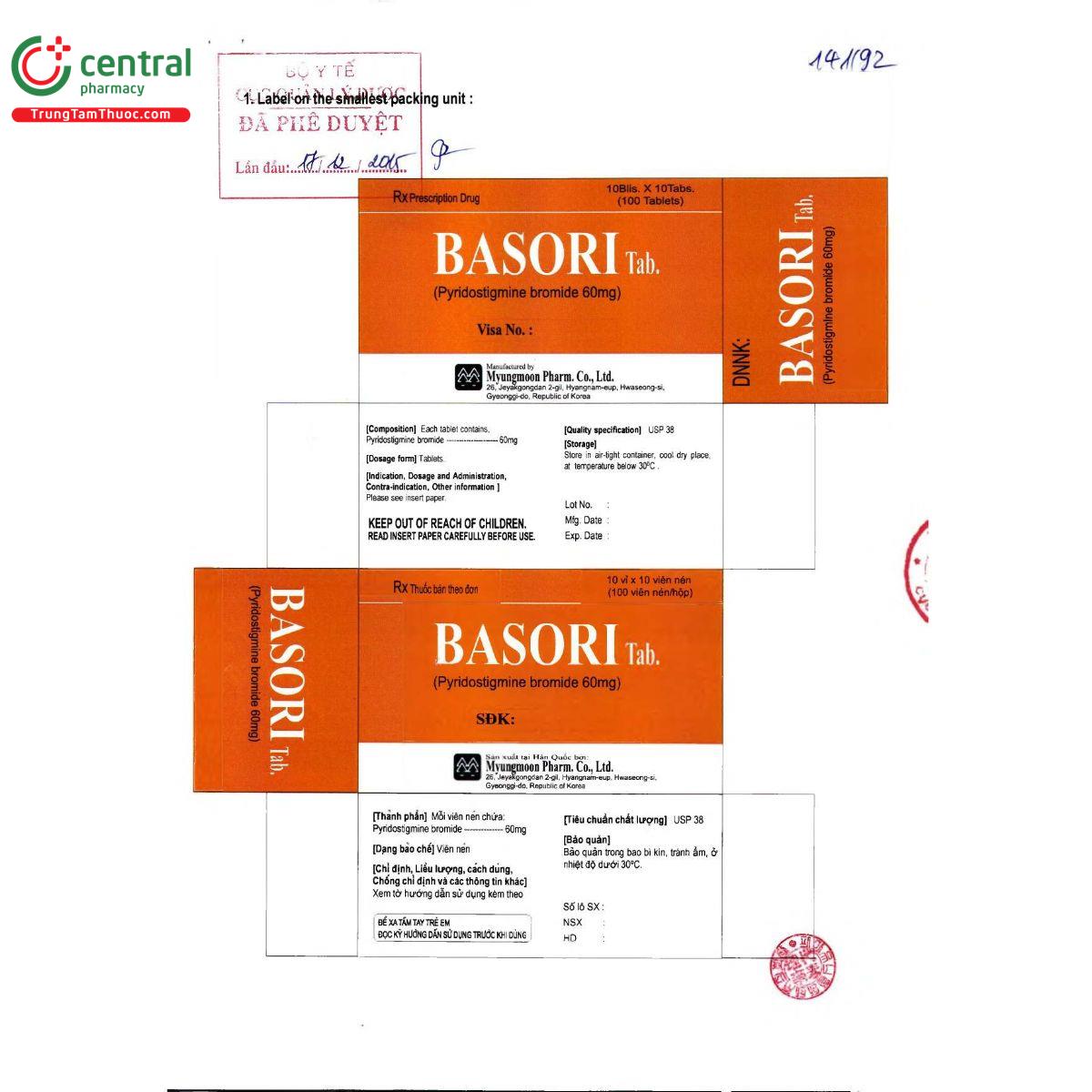 thuoc basori tab 60mg 2 B0611 thuoc basori tab 60mg 2 B0611