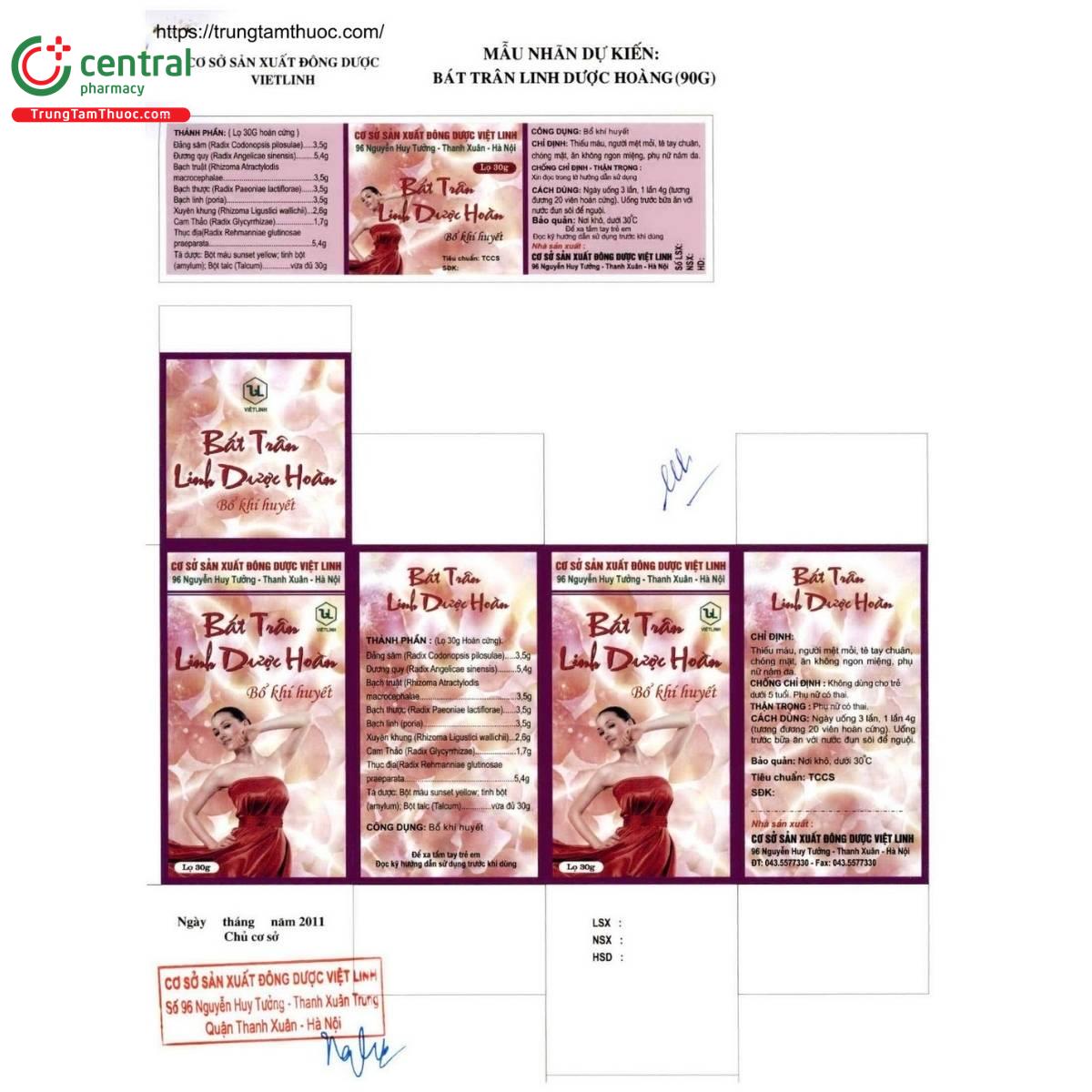 thuoc bat tran linh duoc hoan 4 O5560 thuoc bat tran linh duoc hoan 4 O5560