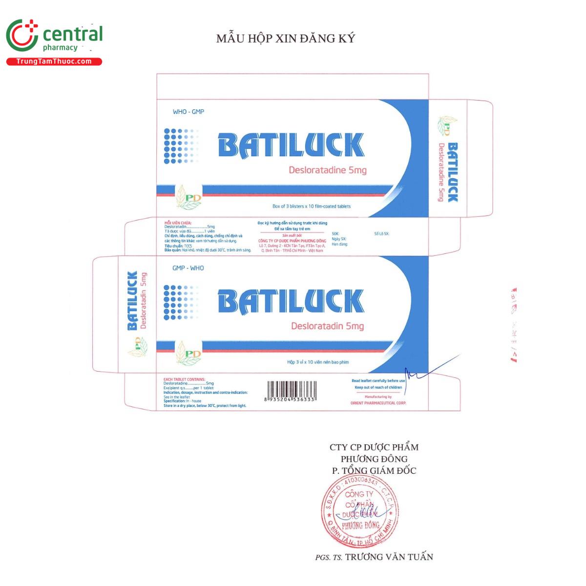 thuoc batiluck 5mg 2 O5688 thuoc batiluck 5mg 2 O5688