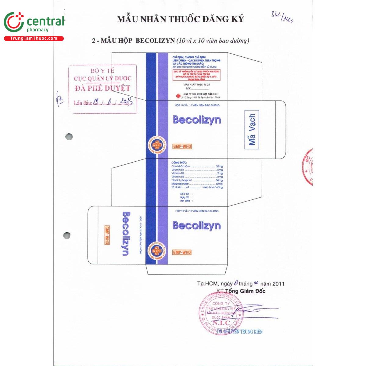 thuoc becolizyn 2 C0652 thuoc becolizyn 2 C0652