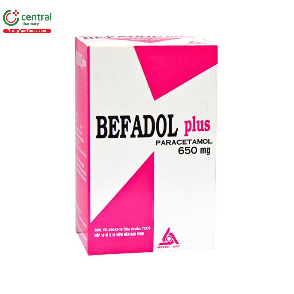 thuoc befadol plus 650mg 2 E1845 thuoc befadol plus 650mg 2 E1845