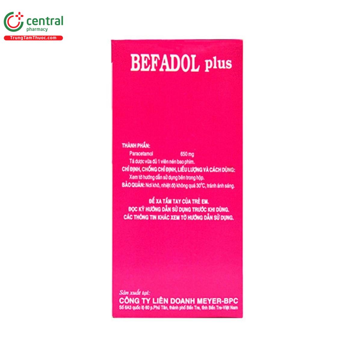 thuoc befadol plus 650mg 4 V8485 thuoc befadol plus 650mg 4 V8485