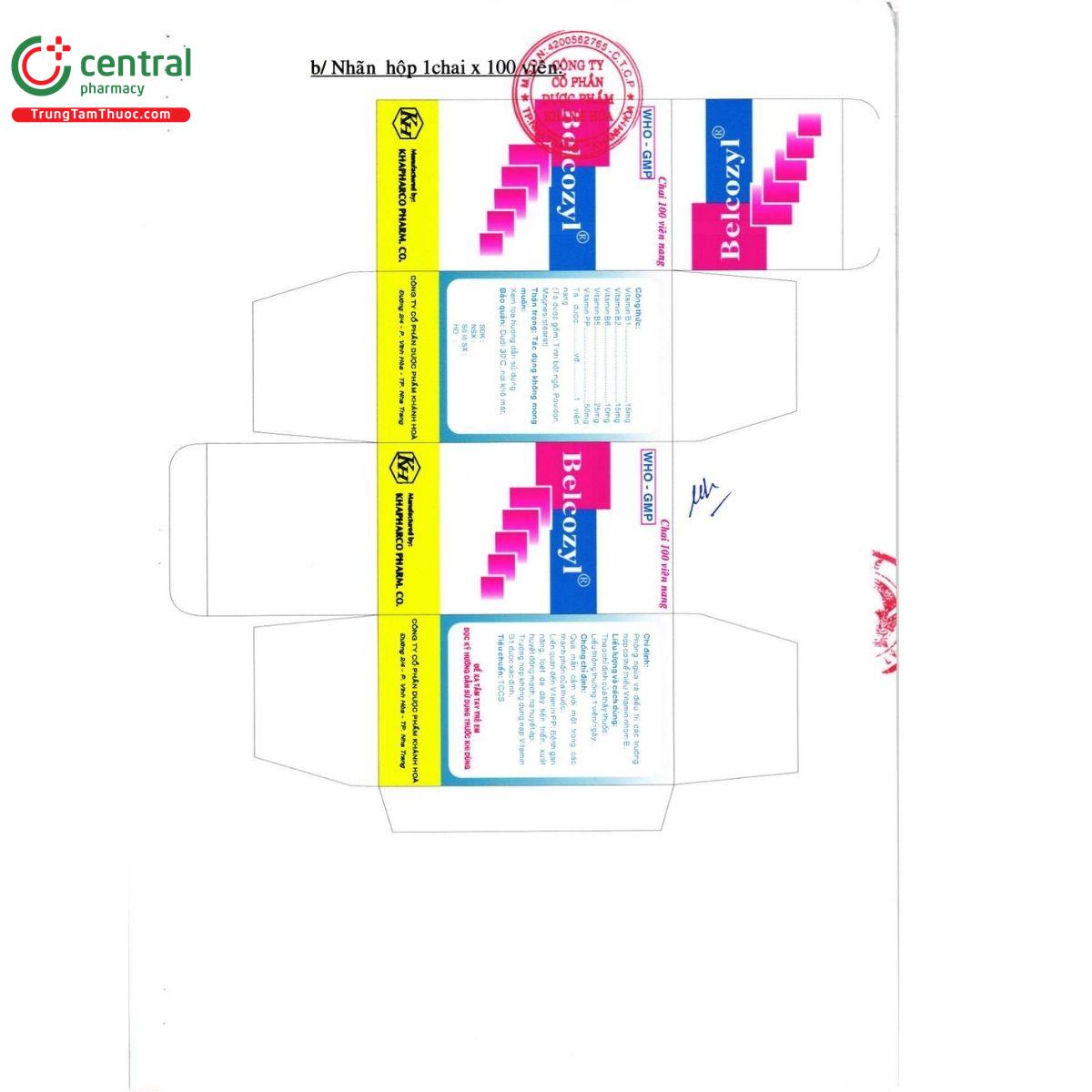 thuoc belcozyl khapharco 7 L4051 thuoc belcozyl khapharco 7 L4051