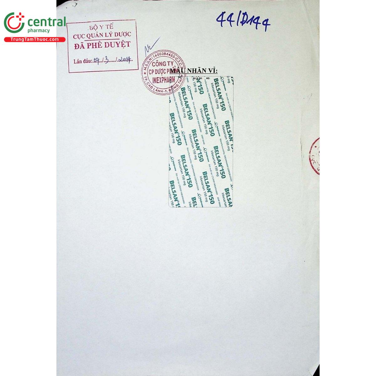 thuoc belsan 150 3 N5365
