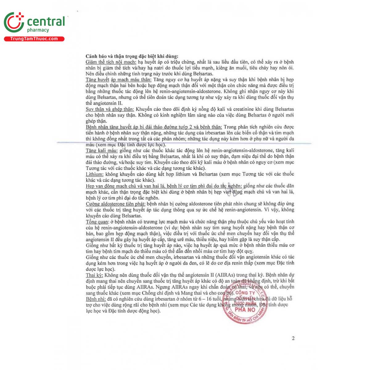 thuoc belsartas 150mg 5 H3254