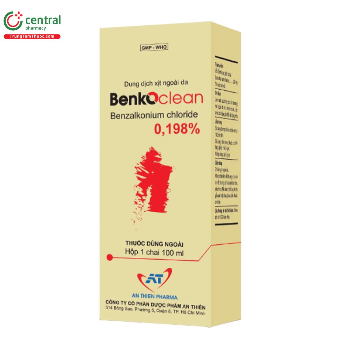 thuoc benkoclean 0198 N5078 thuoc benkoclean 0198 N5078
