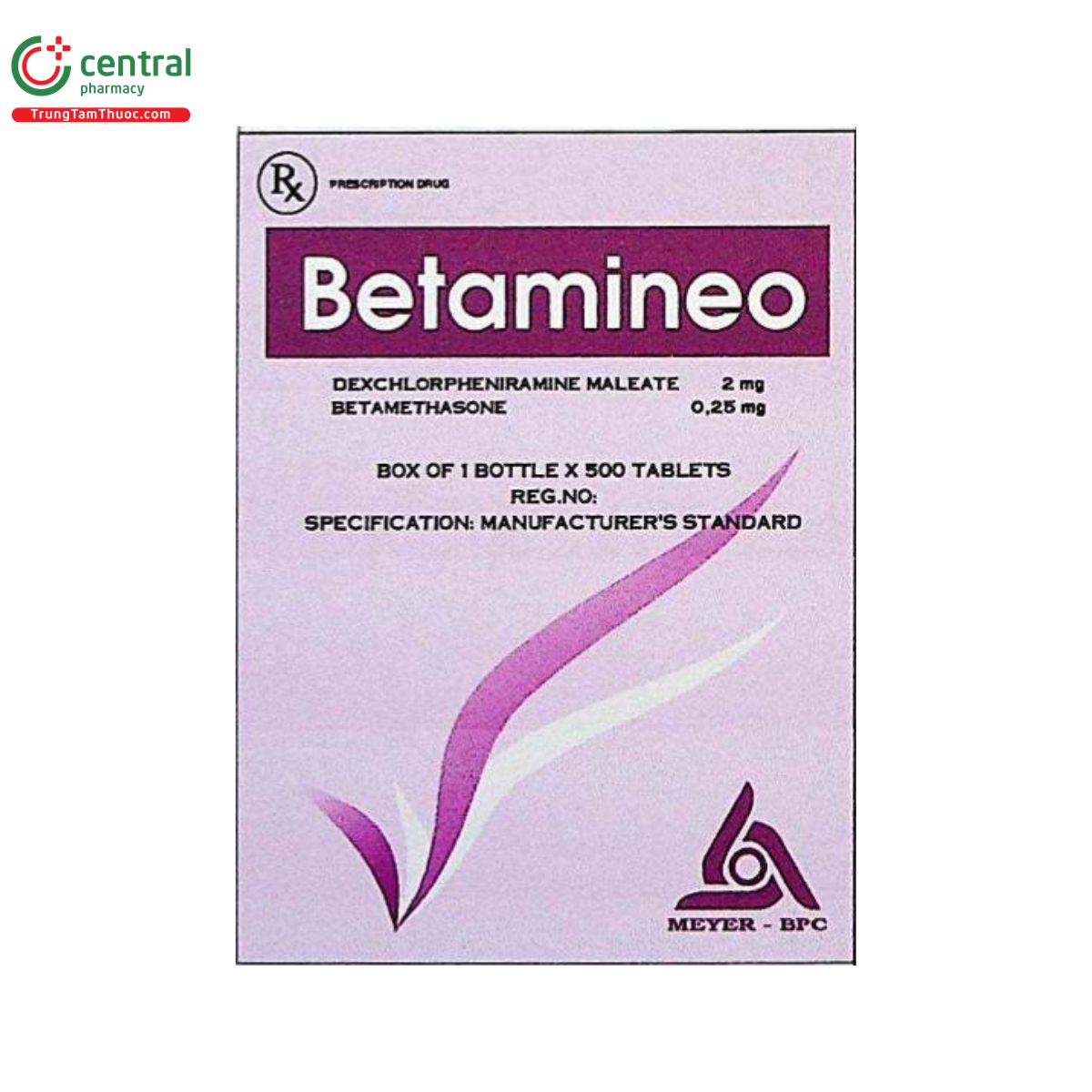 thuoc betamineo 2 B0702