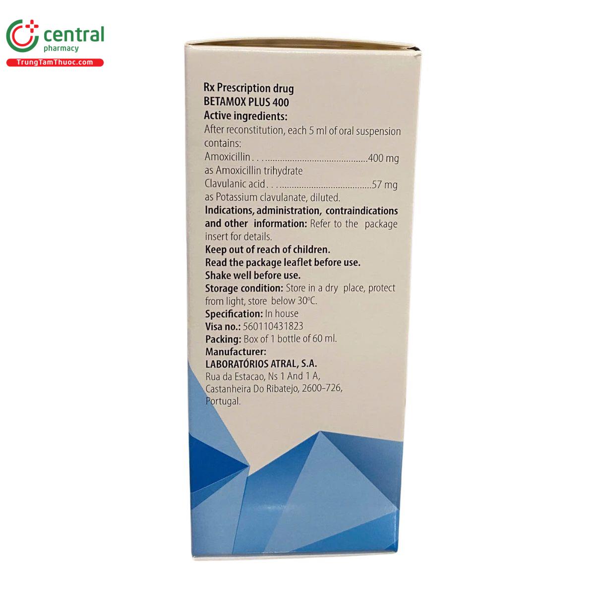 thuoc betamox plus 400 5 O5106