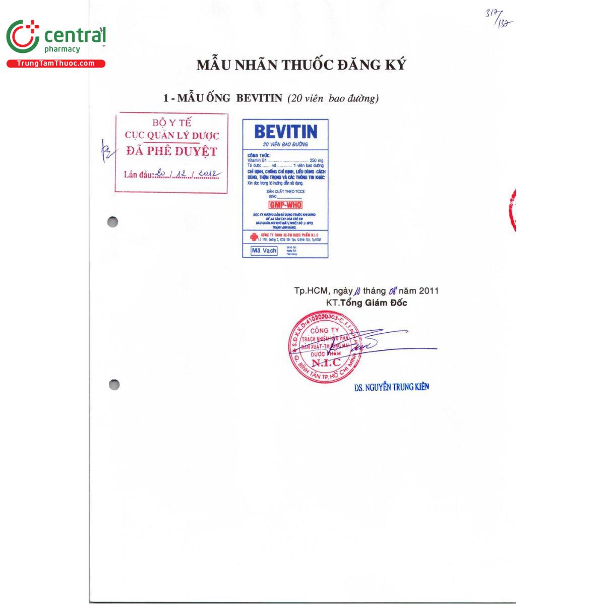 thuoc bevitin 2 U8685 thuoc bevitin 2 U8685