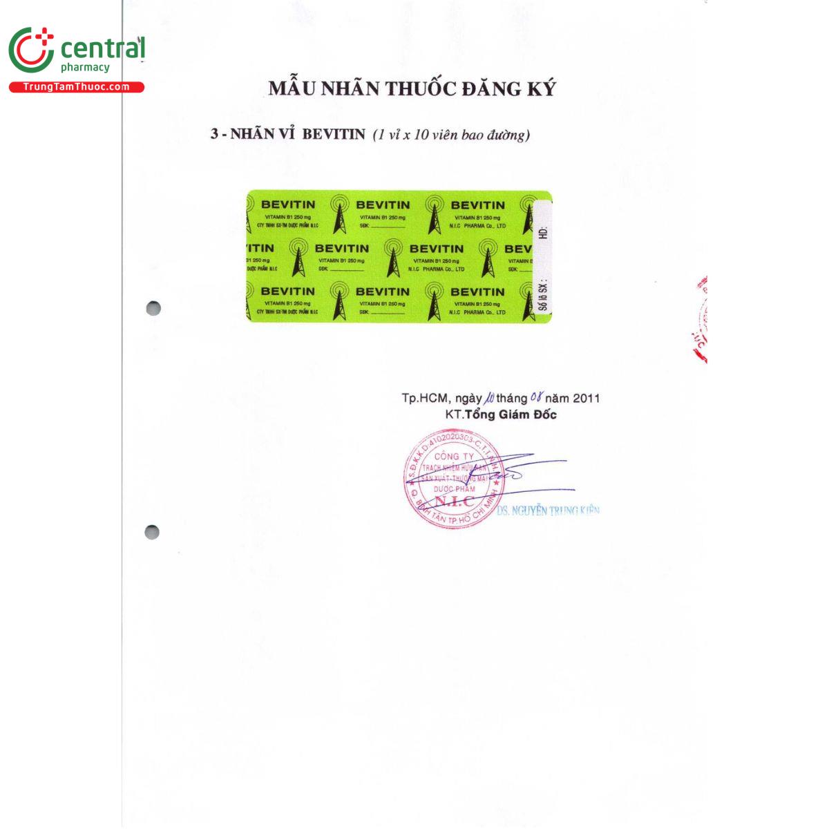 thuoc bevitin 3 E1422 thuoc bevitin 3 E1422
