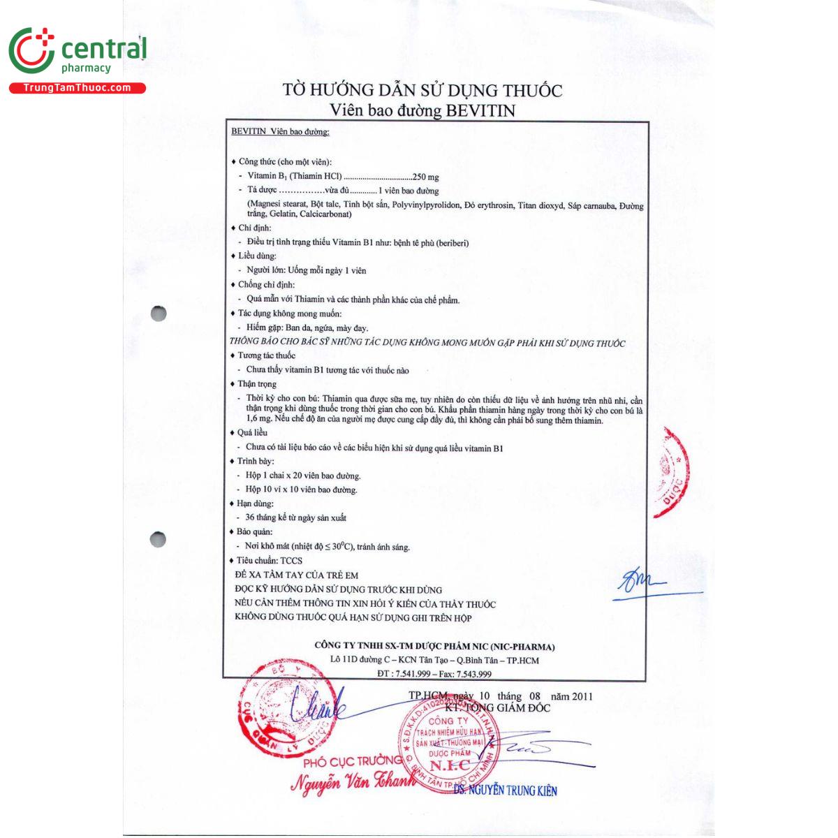 thuoc bevitin 6 N5048 thuoc bevitin 6 N5048