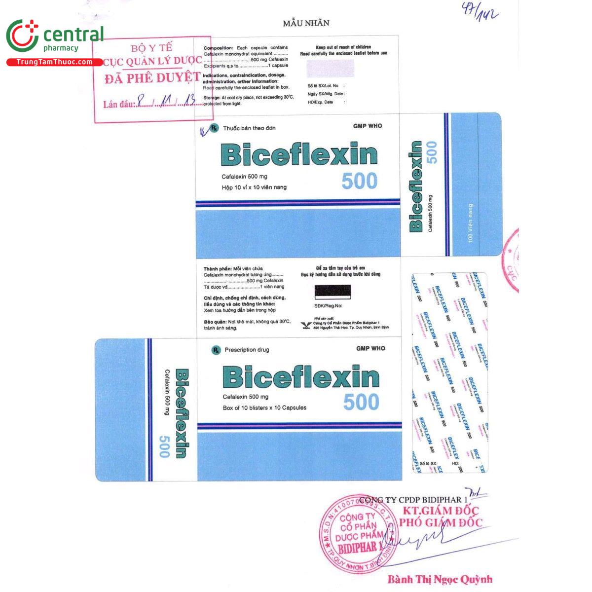 thuoc biceflexin 500 7 R7536 thuoc biceflexin 500 7 R7536