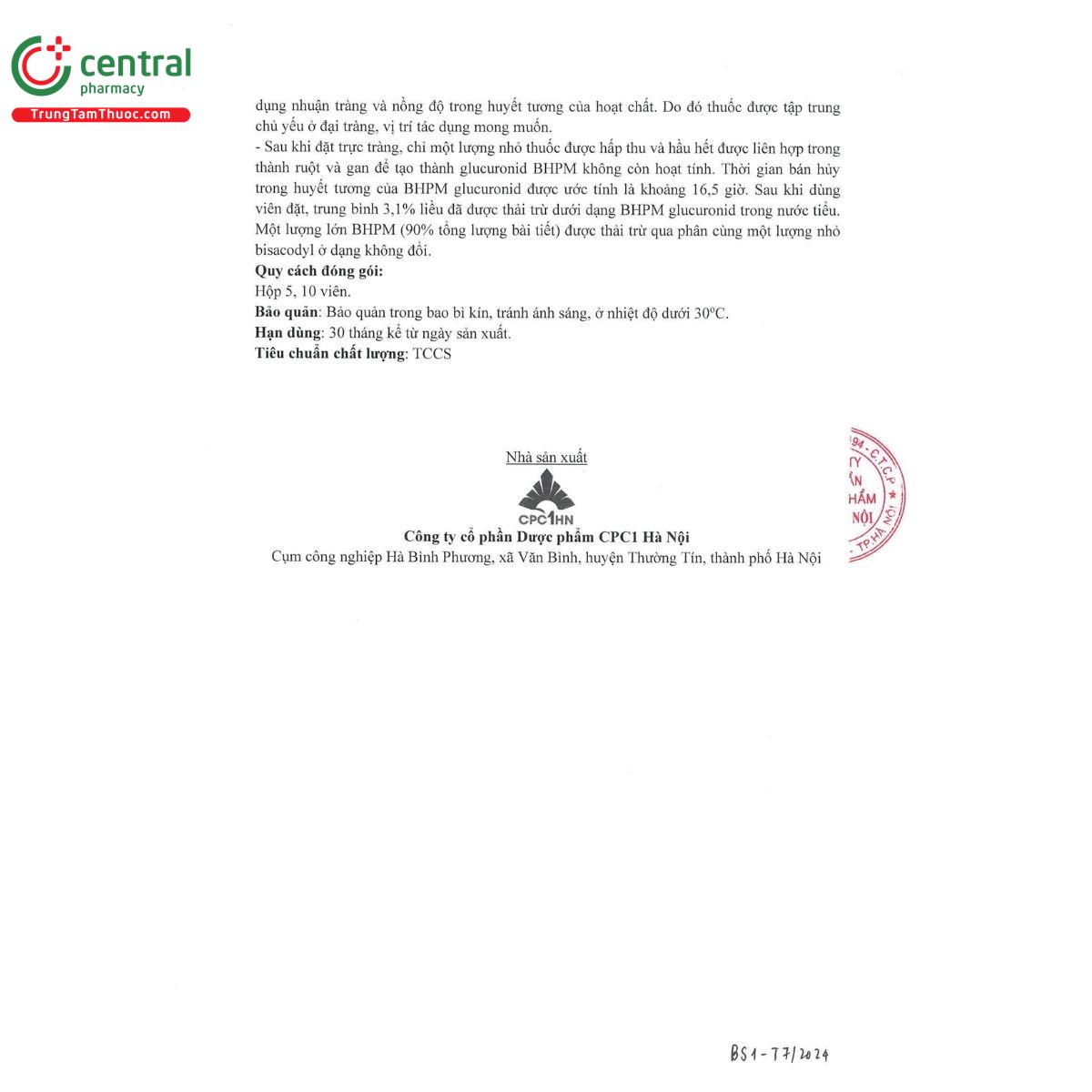 thuoc bicolax sup 10mg 10 K4802 thuoc bicolax sup 10mg 10 K4802