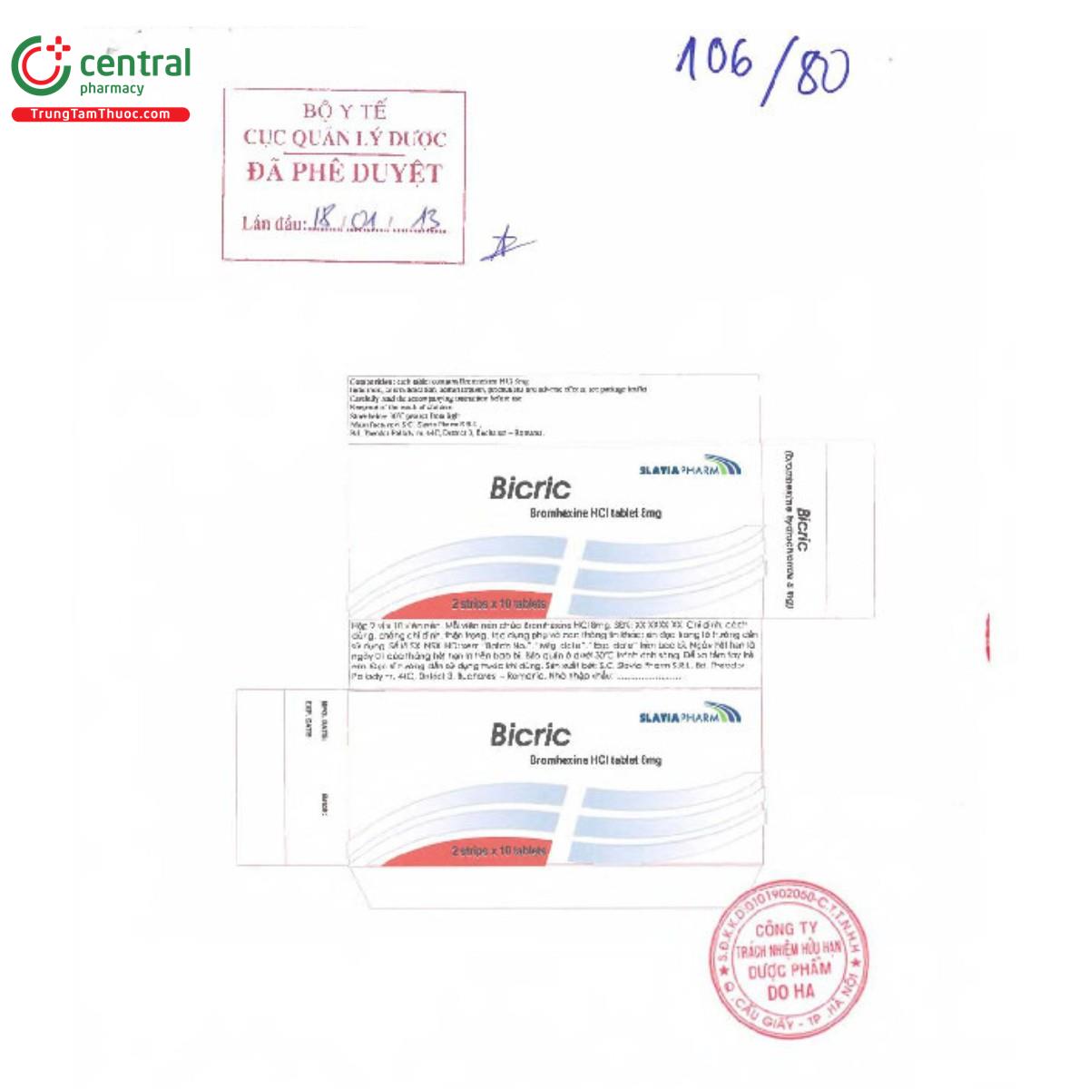 thuoc bicric 8mg 2 K4165 thuoc bicric 8mg 2 K4165