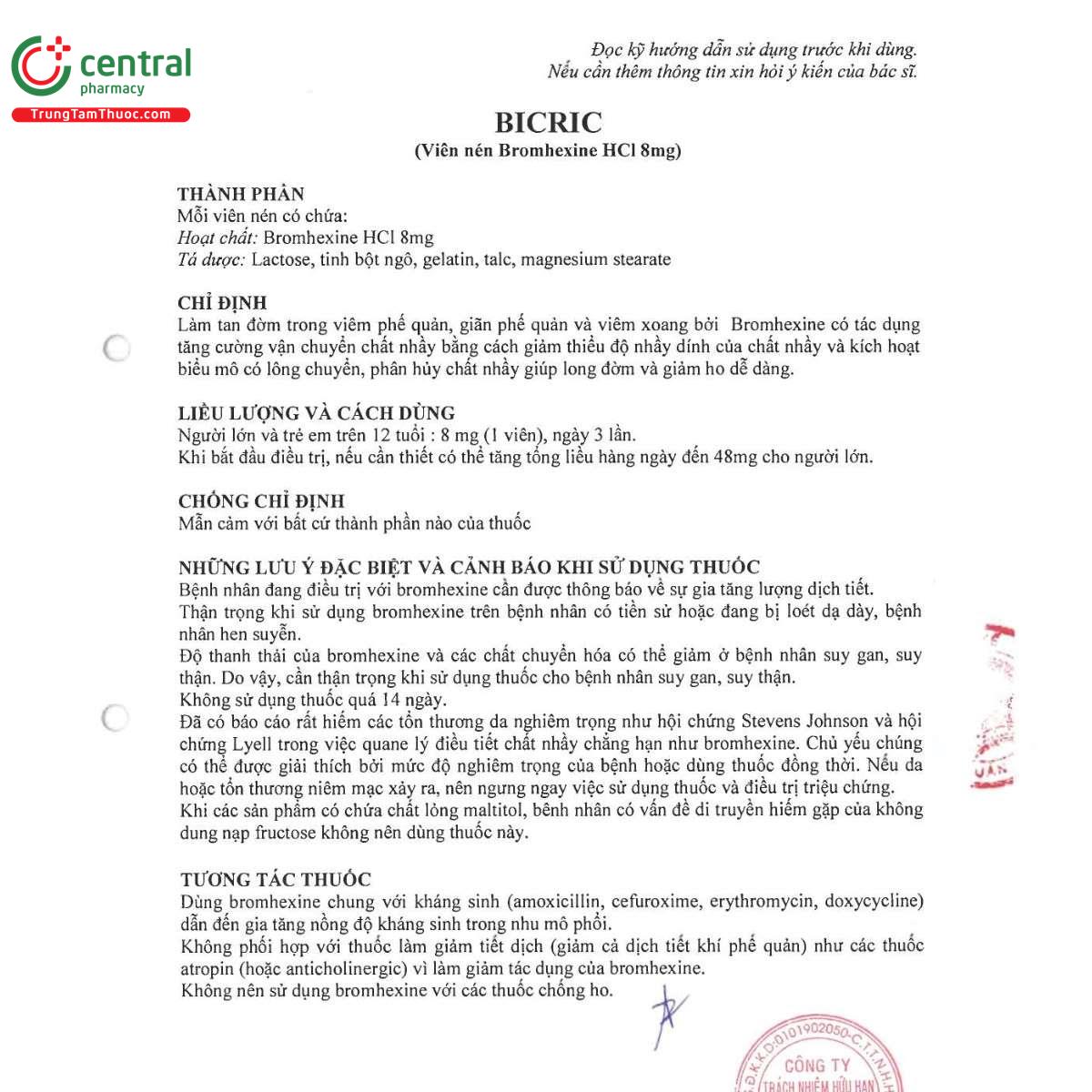 thuoc bicric 8mg 4 E1537 thuoc bicric 8mg 4 E1537