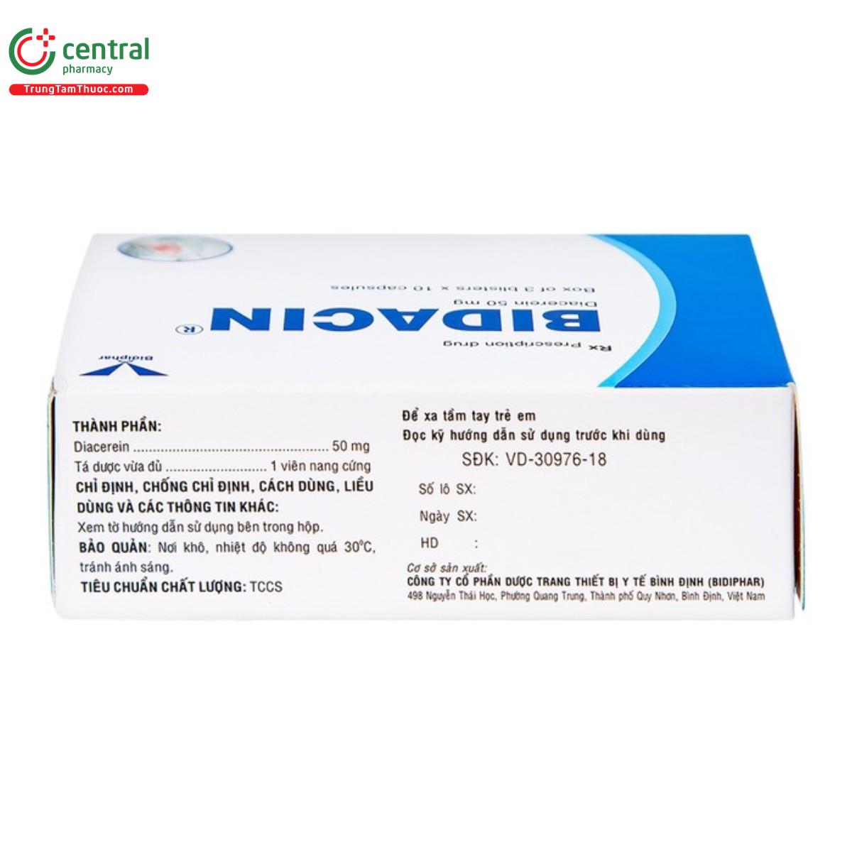 thuoc bidacin 50mg 5 N5757 thuoc bidacin 50mg 5 N5757